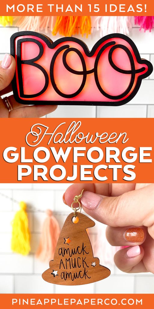 Halloween Glowforge Projects with Example Ideas