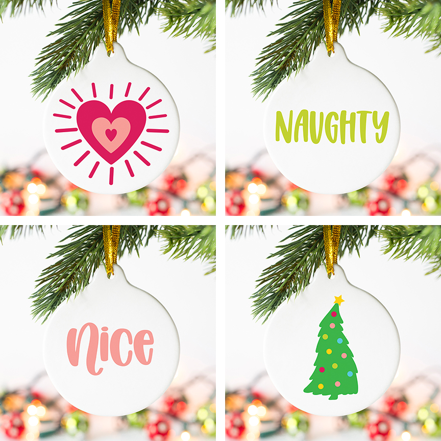 4 Free Grinch Ornament SVG Files on DIY Ornaments