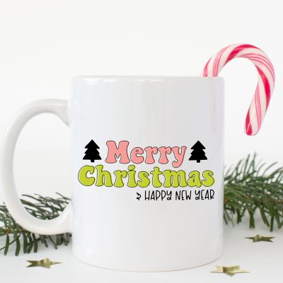 Free Merry Christmas SVG Cut File and Sublimation File