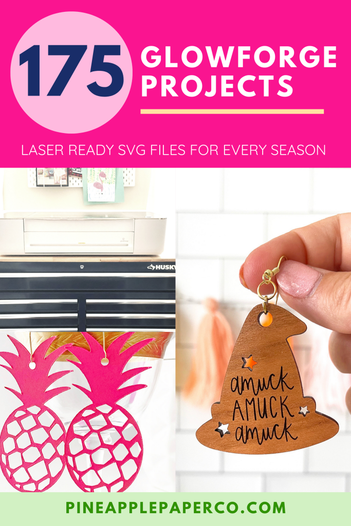175 glowforge projects with laser ready files