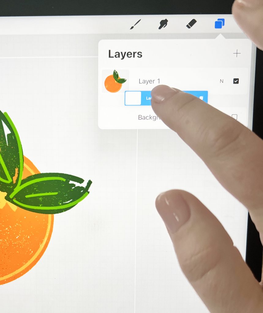 How to Move a Layer in Procreate