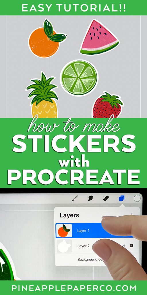 How to Use Procreate for Stickers