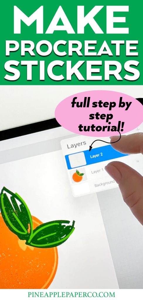 How to Make Stickers with Procreate