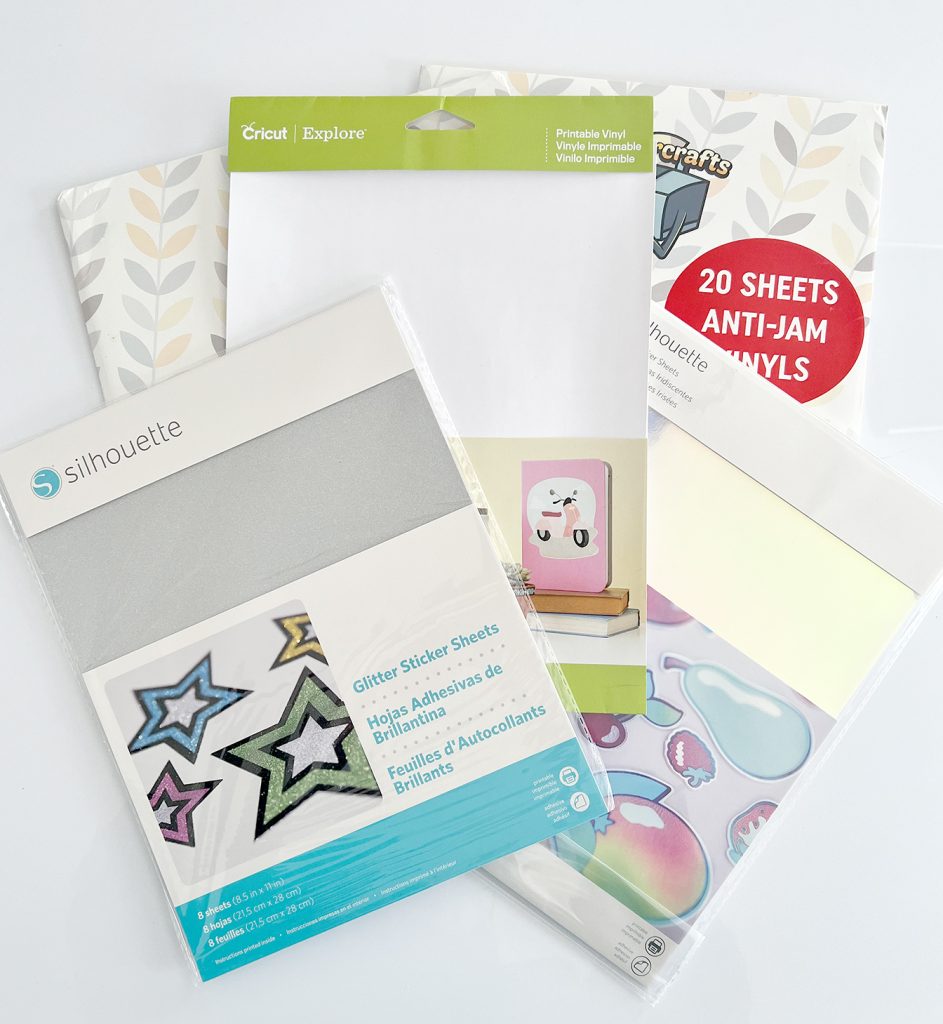 Sticker Paper Options for Print then Cut Stickers