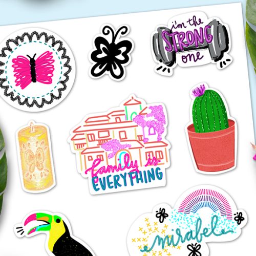 Free printable stickers - planner stickers - pineapple paper co.