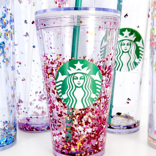 diy snow globe tumblers