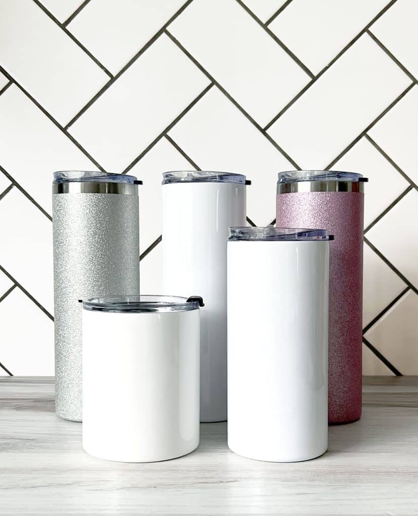 blank sublimation tumblers