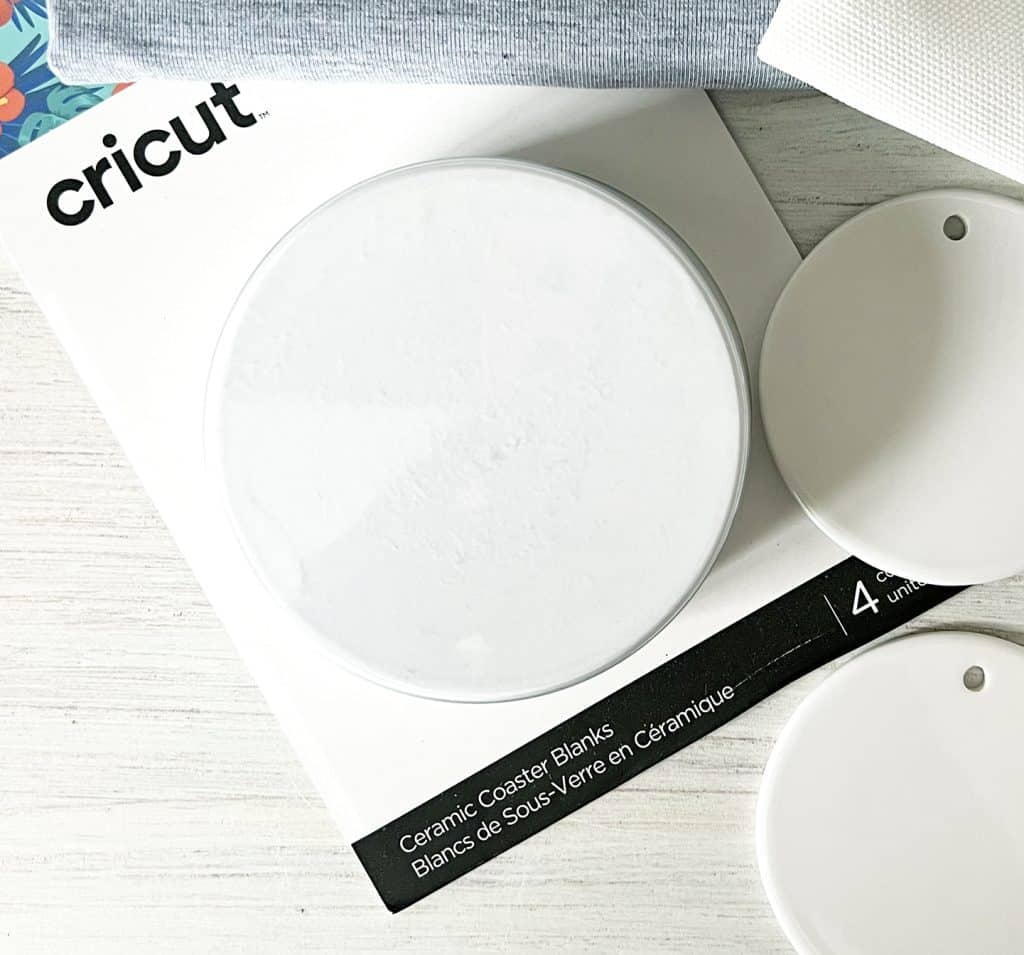 blank cricut ceramic coasters for sublimation
