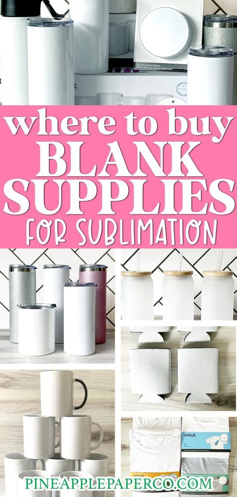 where to buy sublimation blanks for crafts with examples
