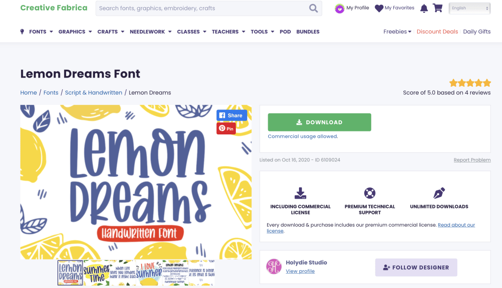 lemon dreams upload font to cricut design space