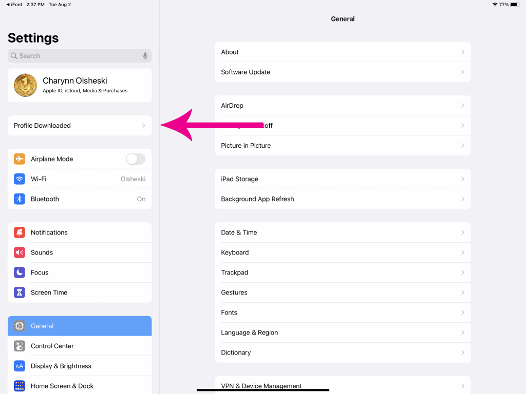 how to install font on ipad with ifont