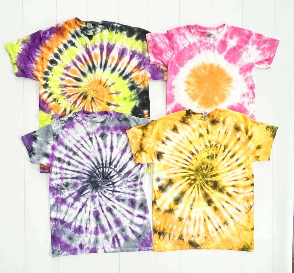 halloween tie dye shirts