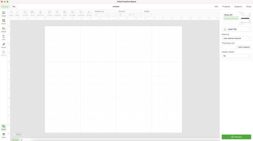 xtool creative space screenshot
