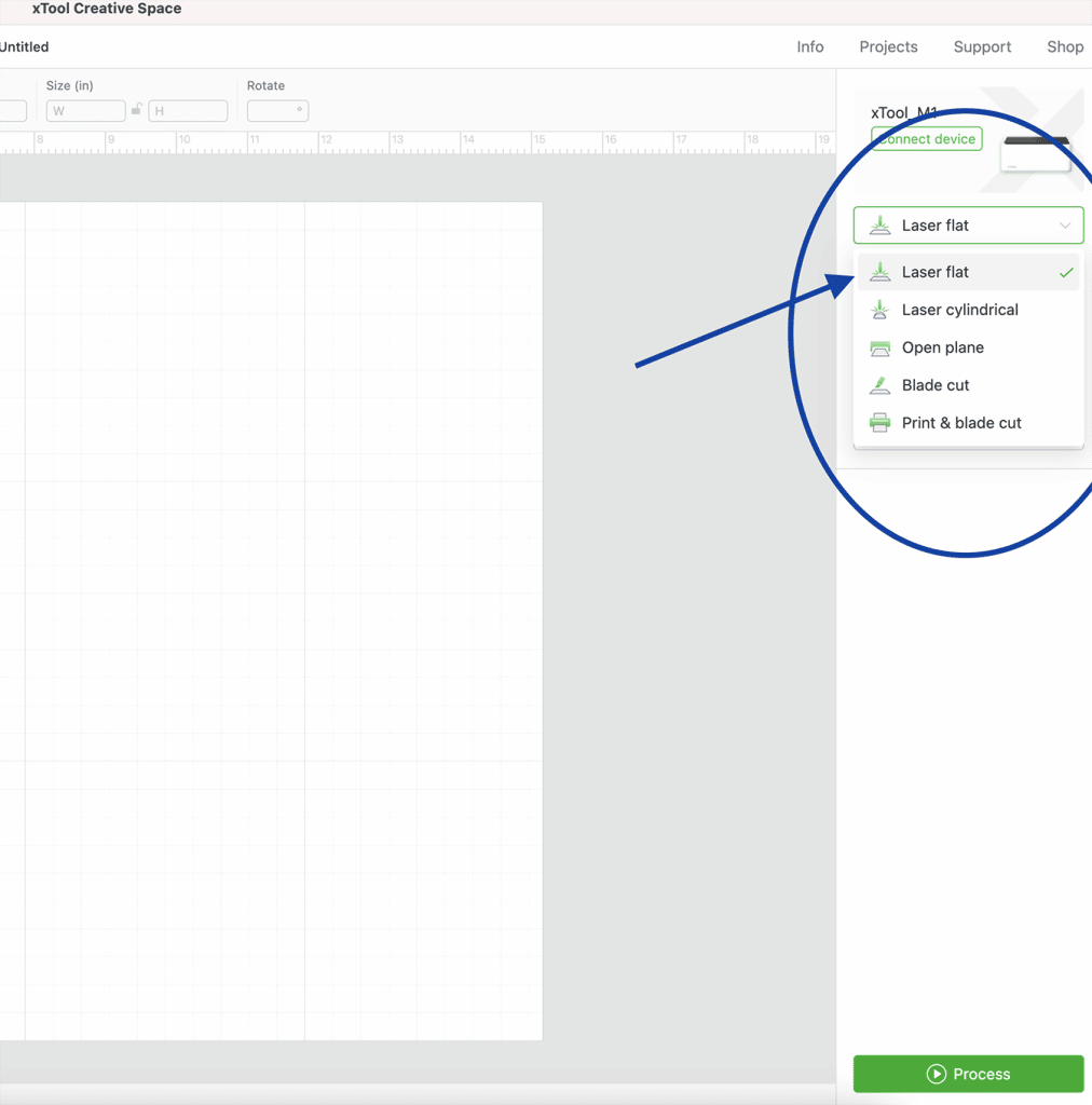 xtool creative space screenshot