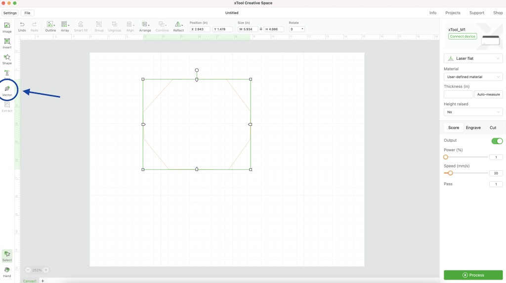 xtool creative space screenshot