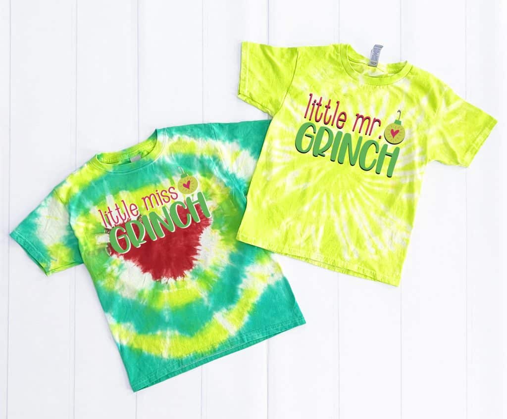 grinch tie dye shirts with grinch svg files
