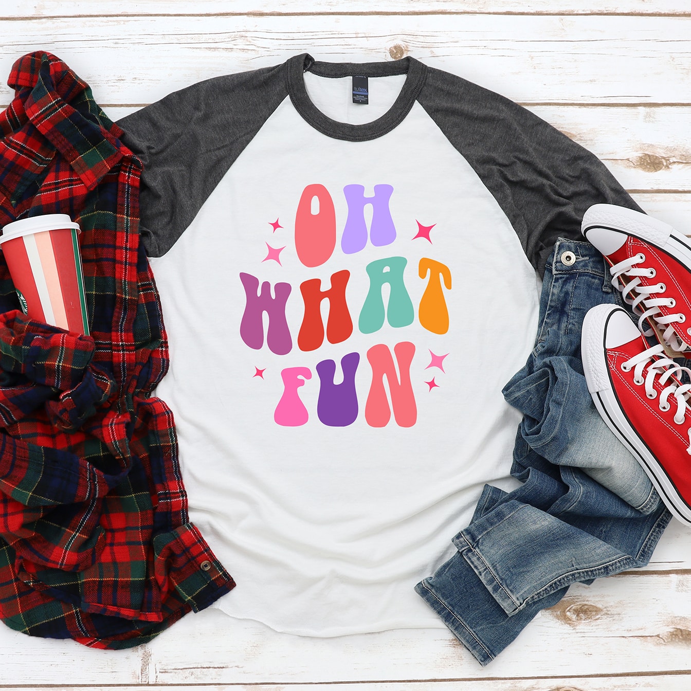 oh what fun diy retro christmas shirt with free design