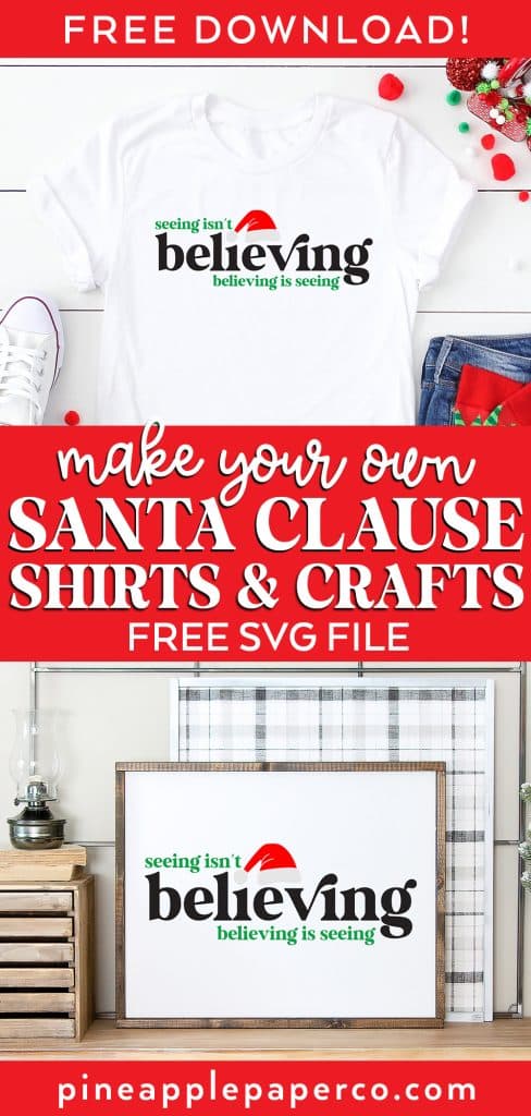 free santa clause svg with design examples