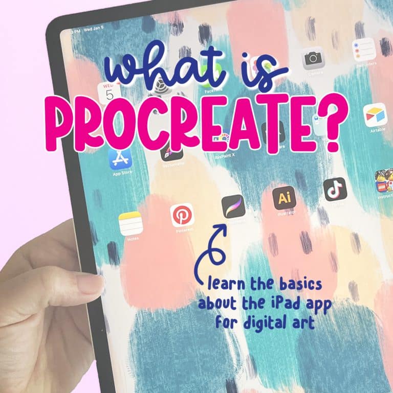 What is Procreate: iPad App Basics
