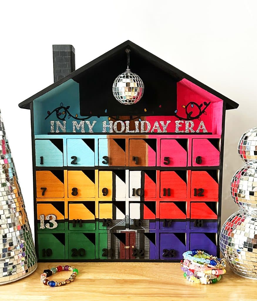 diy taylor swift lover house advent calendar