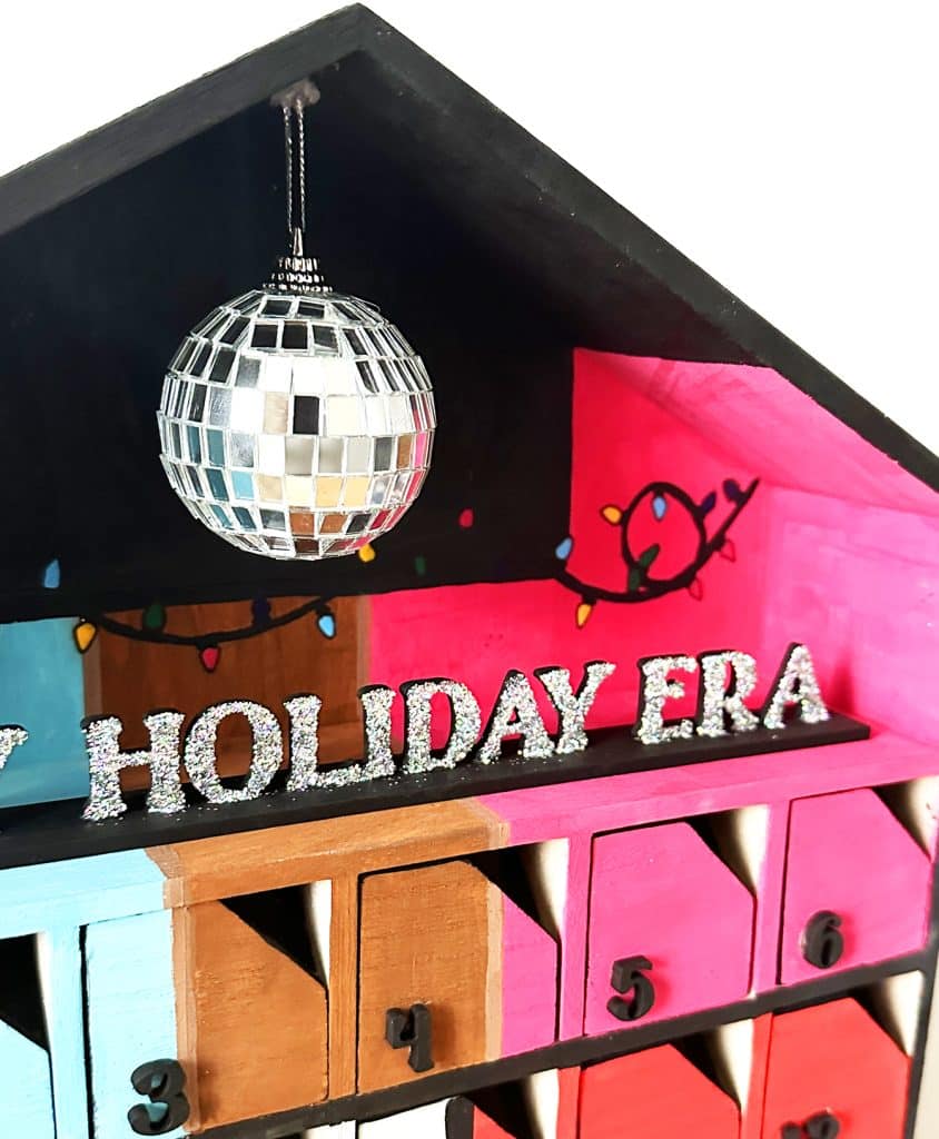 diy taylor swift lover house advent calendar