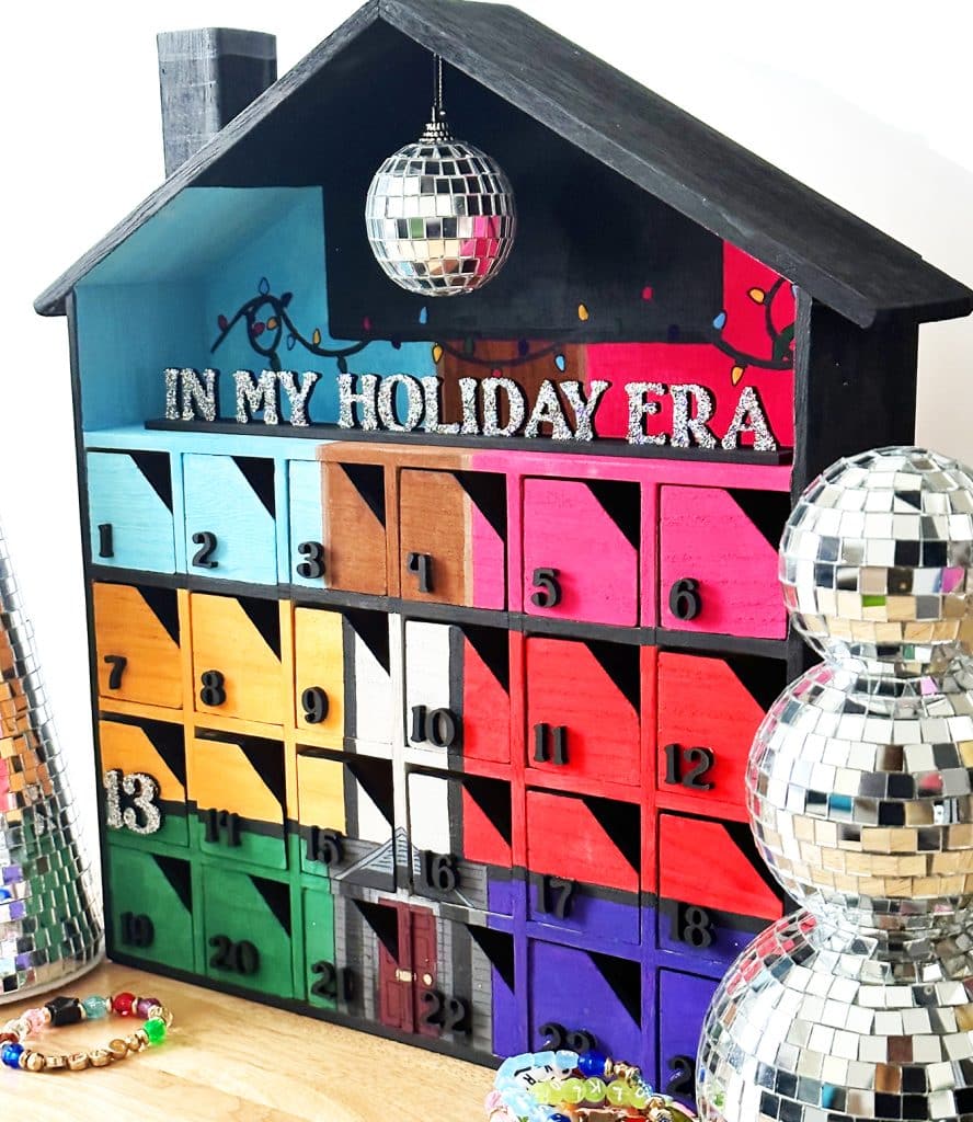 diy taylor swift lover house advent calendar
