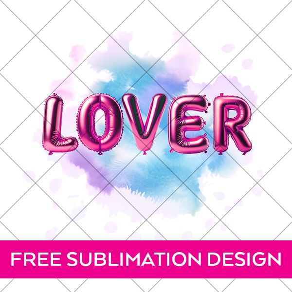 free taylor swift lover sublimation design behind grid