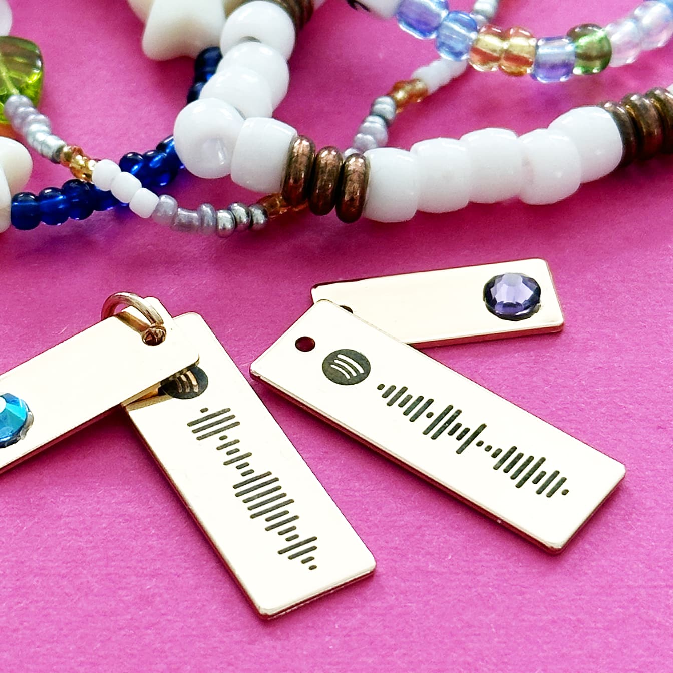 diy spotify code necklaces engraved with xtool f1