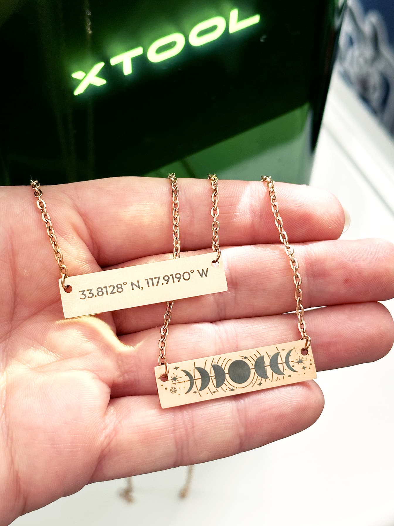 Make Laser Engraved Jewelry with the xTool F1 Laser Machine
